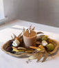 Teak Wood Bowl Bundle