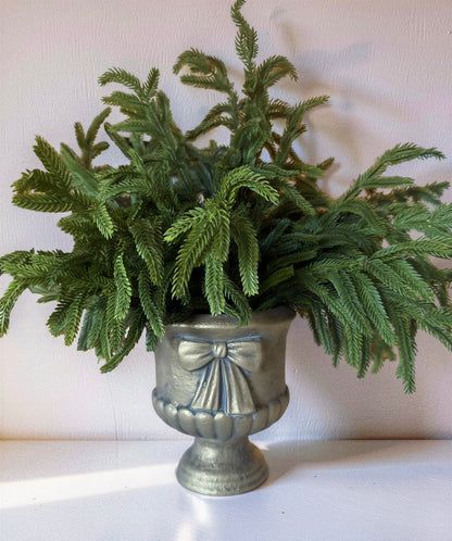 Gold Bow Planter