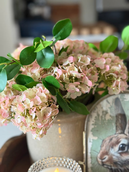 Light Pink Real Touch Hydrangea Bundle -