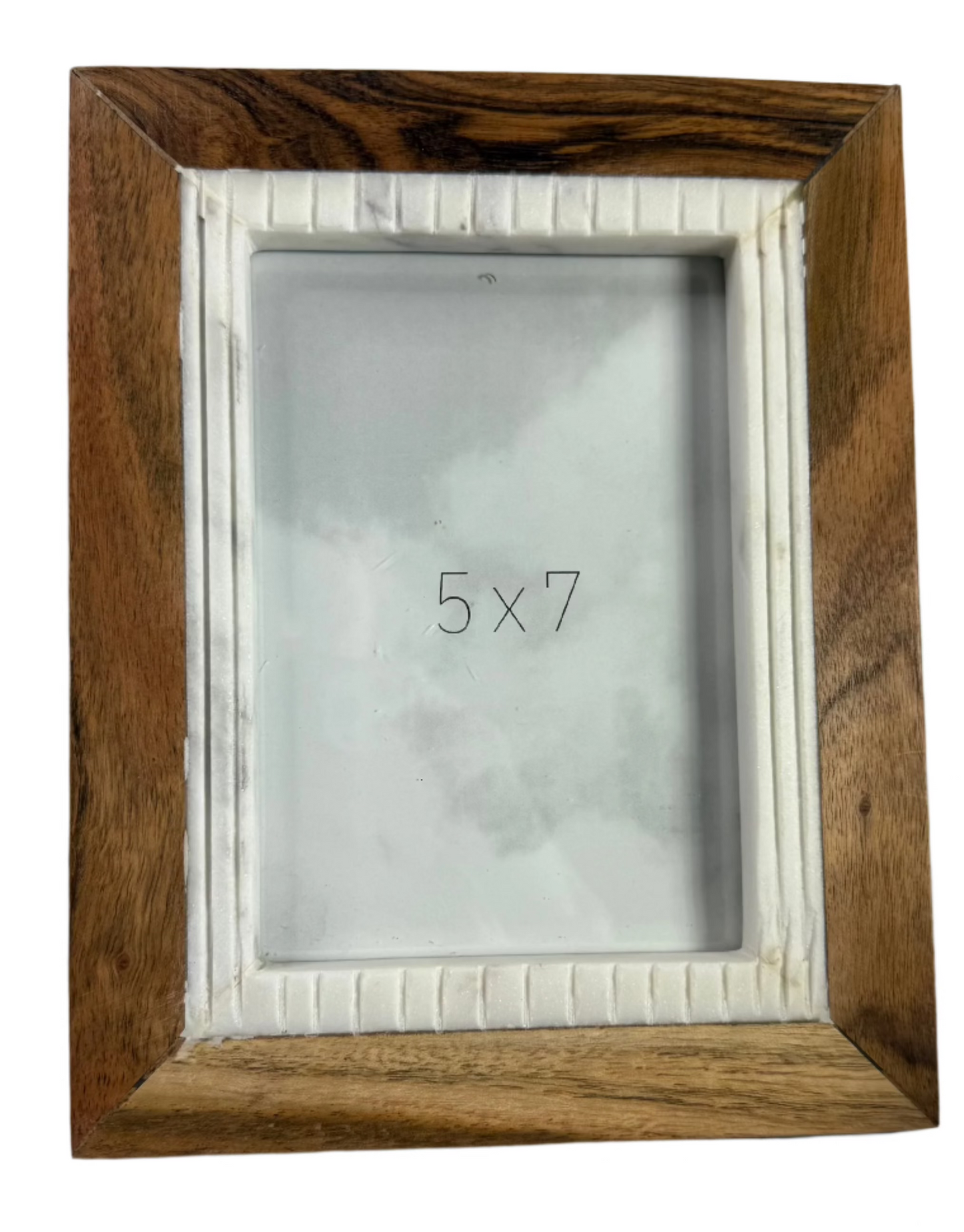 Wood and Marble Photo Frame