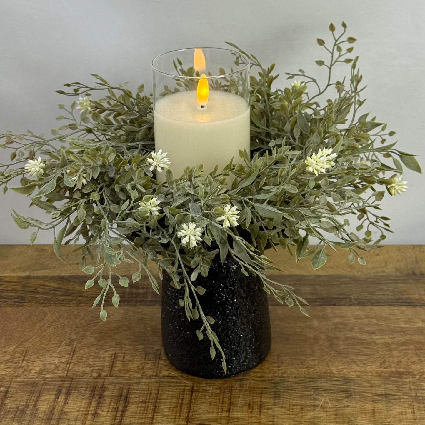 Black Candle Holder