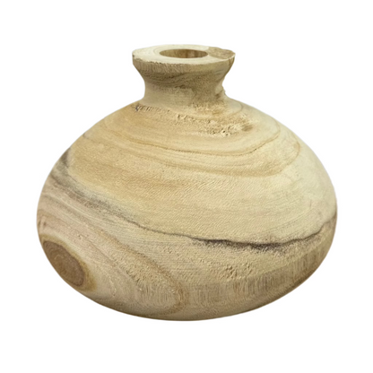 Paulownia Wood Vase