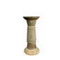 White Wash Candle Holder
