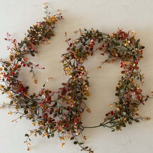 Red Pimpernel Garland - red