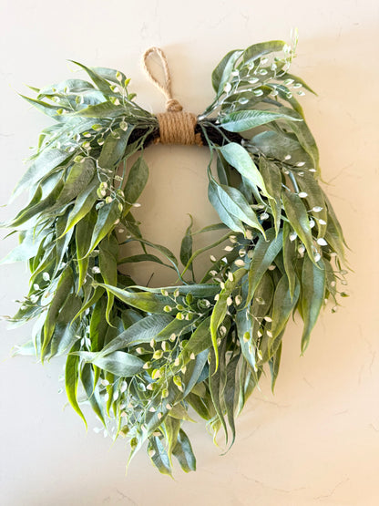 Hourglass Greens Wreath