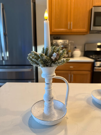 Enlighten Taper Holder - 7”H