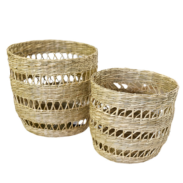 Seagrass Baskets -Set of 2