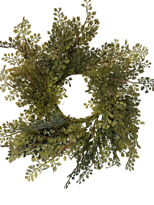Damsel Fern Candle Ring -4.5''