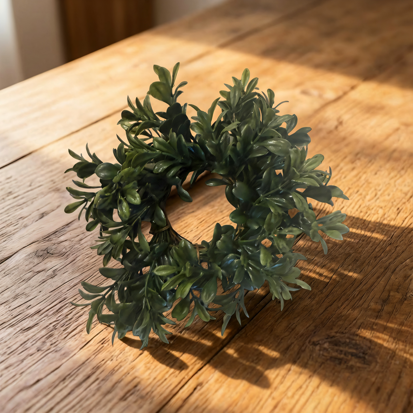 Boxwood Candle Ring