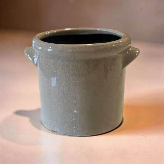 Two Handle Ceramic Crock