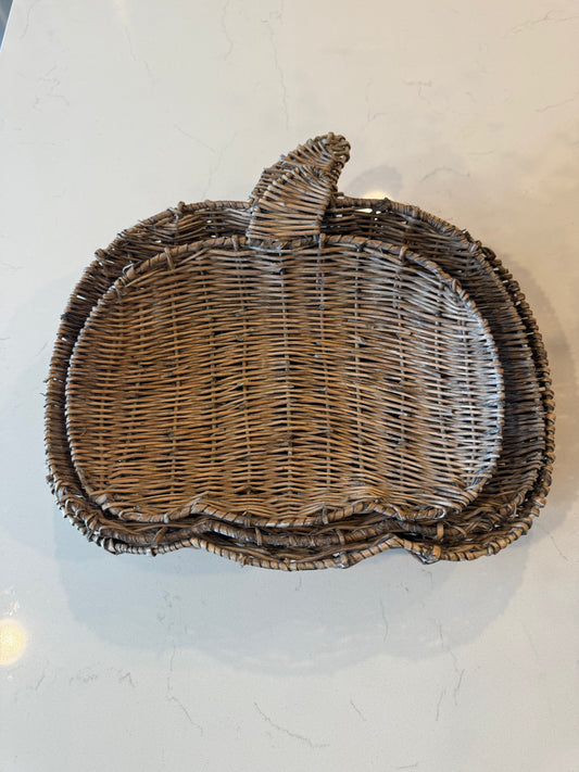 Willow Pumpkin Baskets