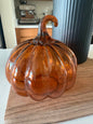 Glass Pumpkin Cloche -5.5''