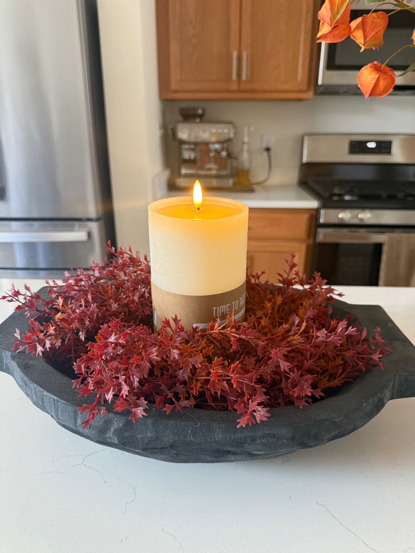 Black Wood Bowl