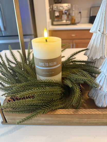 Norfolk Ridge Candle Ring -4.5”