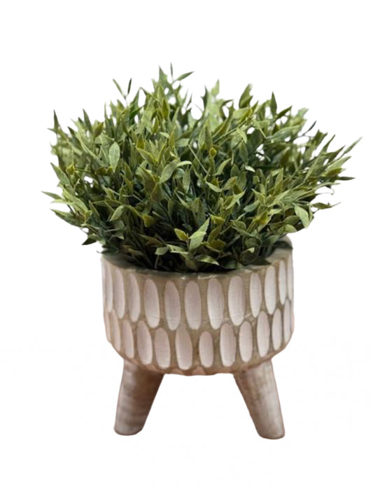 Stone Pattern Wood Riser - 6.25''