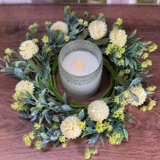 Wicklow Blooms Candle Ring
